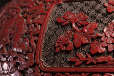 Carved Lacquer Detail